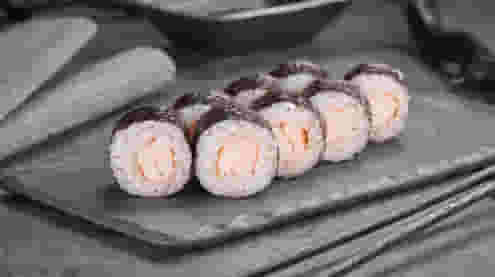 Блюдо Мини ролл с креветкой меню Суши Мастер Мини ролл с креветкой меню Суши Мастер