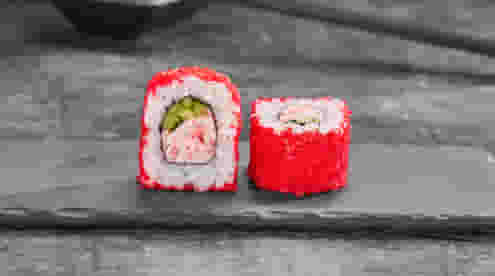 Блюдо Ролл Калифорния классика меню Суши Мастер Ролл Калифорния классика меню Суши Мастер