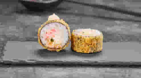 Блюдо Ролл Крабстер темпура меню Суши Мастер Ролл Крабстер темпура меню Суши Мастер