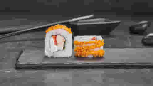 Блюдо Ролл Мексиканец меню Суши Мастер Ролл Мексиканец меню Суши Мастер