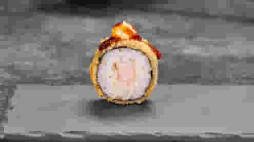 Блюдо Ролл Эби лайт темпура (мини) меню Суши Мастер Ролл Эби лайт темпура (мини) меню Суши Мастер