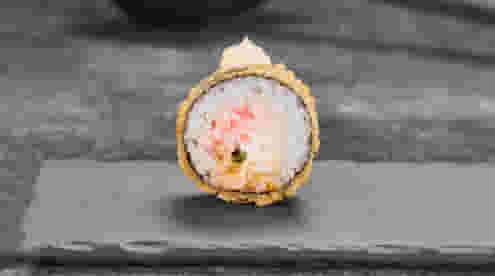 Блюдо Ролл Крабстер темпура меню Суши Мастер Ролл Крабстер темпура меню Суши Мастер