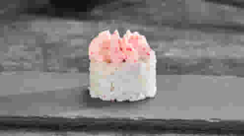 Блюдо Ролл Лава с крабом меню Суши Мастер Ролл Лава с крабом меню Суши Мастер