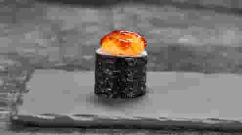 Блюдо Ролл Краб яки хот (мини) меню Суши Мастер Ролл Краб яки хот (мини) меню Суши Мастер