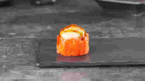 Блюдо Ролл Флешбек запеченный меню Суши Мастер Ролл Флешбек запеченный меню Суши Мастер