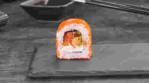 Блюдо Ролл Огненная жемчужина меню Суши Мастер Ролл Огненная жемчужина меню Суши Мастер