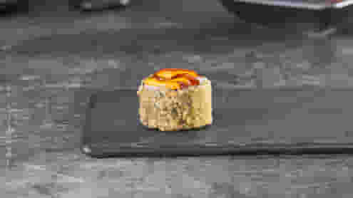 Блюдо Ролл Терияки лайт темпура (мини) меню Суши Мастер Ролл Терияки лайт темпура (мини) меню Суши Мастер