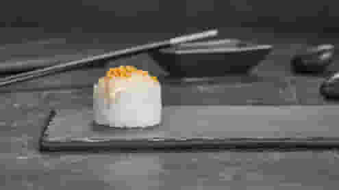 Блюдо Ролл Том ям краб запеченный меню Суши Мастер Ролл Том ям краб запеченный меню Суши Мастер