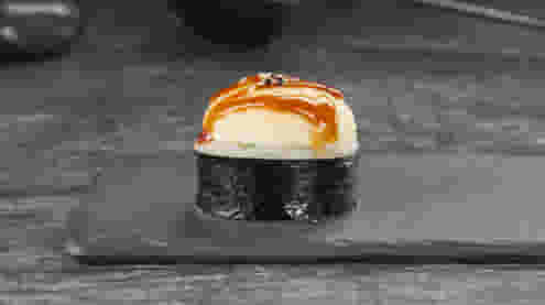 Блюдо Ролл Жульен запеченный меню Суши Мастер Ролл Жульен запеченный меню Суши Мастер