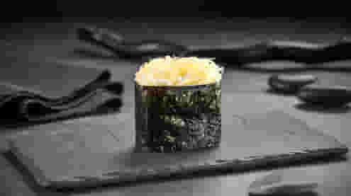 Блюдо Гункан Сырный меню Суши Мастер Гункан Сырный меню Суши Мастер