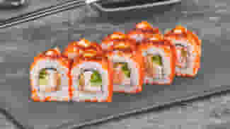 Блюдо Ролл Калифорния терияки меню Суши Мастер Ролл Калифорния терияки меню Суши Мастер