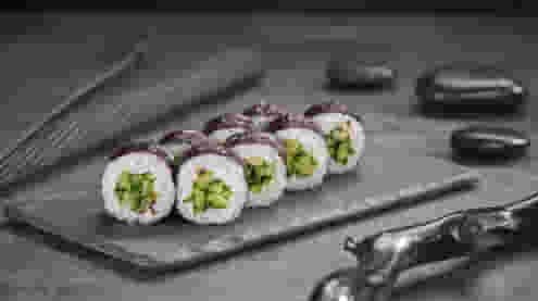 Блюдо Мини ролл с огурцом меню Суши Мастер Мини ролл с огурцом меню Суши Мастер