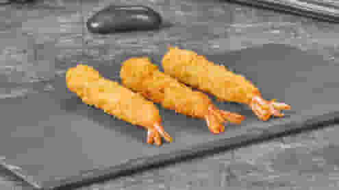 Блюдо Креветки панко 3шт меню Суши Мастер Креветки панко 3шт меню Суши Мастер