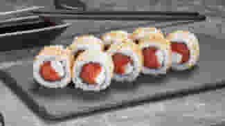 Блюдо Ролл Лосось Кинг меню Суши Мастер Ролл Лосось Кинг меню Суши Мастер