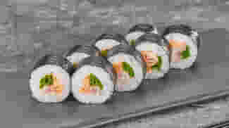 Блюдо Мини ролл с беконом меню Суши Мастер Мини ролл с беконом меню Суши Мастер