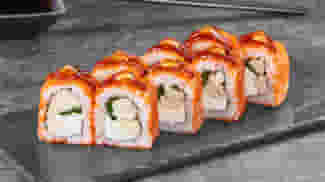Блюдо Ролл Острый с курицей меню Суши Мастер Ролл Острый с курицей меню Суши Мастер