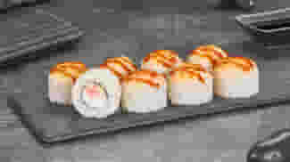 Блюдо Ролл Сумоку запеченный меню Суши Мастер Ролл Сумоку запеченный меню Суши Мастер