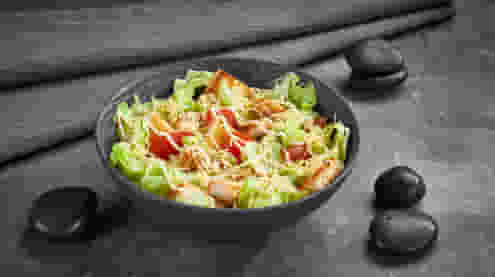 Блюдо Салат Цезарь с курицей меню Суши Мастер Салат Цезарь с курицей меню Суши Мастер
