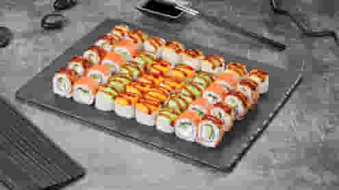 Блюдо Сет Большая пятерка меню Суши Мастер Сет Большая пятерка меню Суши Мастер