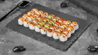 Блюдо Сет Огненная четверка меню Суши Мастер Сет Огненная четверка меню Суши Мастер