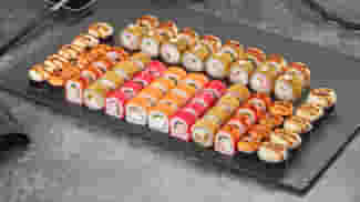 Блюдо Сет Соблазн меню Суши Мастер Сет Соблазн меню Суши Мастер