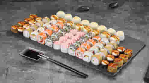 Блюдо Сет Великан меню Суши Мастер Сет Великан меню Суши Мастер