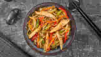 Блюдо Вок Курица терияки меню Суши Мастер Вок Курица терияки меню Суши Мастер