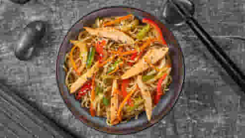 Блюдо Вок Курица терияки меню Суши Мастер Вок Курица терияки меню Суши Мастер