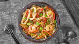 Блюдо Вок Гавайский микс меню Суши Мастер Вок Гавайский микс меню Суши Мастер