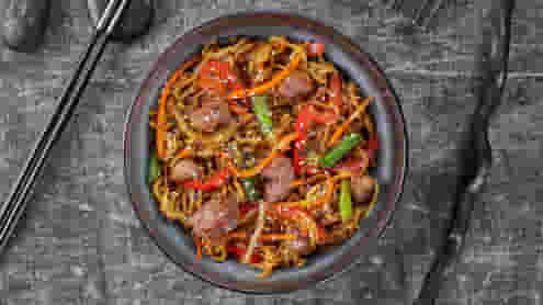 Блюдо Вок Перечная говядина меню Суши Мастер Вок Перечная говядина меню Суши Мастер