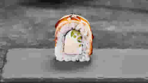 Блюдо Ролл Филадельфия унаги меню Суши Мастер Ролл Филадельфия унаги меню Суши Мастер