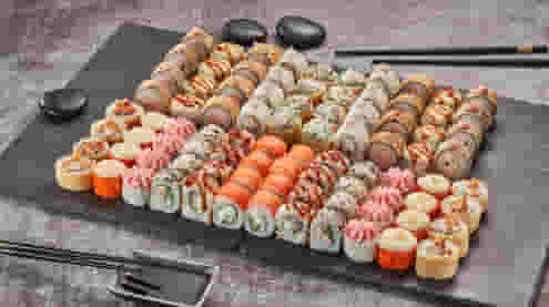 Блюдо Сет Бамбалейло меню Суши Мастер Сет Бамбалейло меню Суши Мастер