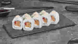 Блюдо Ролл Терияки ясай меню Суши Мастер Ролл Терияки ясай меню Суши Мастер